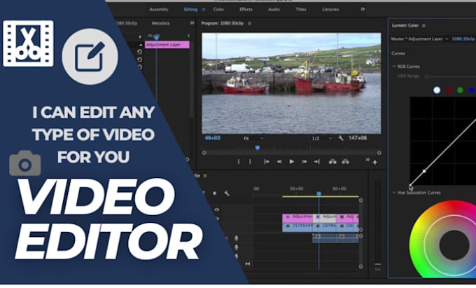 Do video editing for you by Baseer_dev | Fiverr