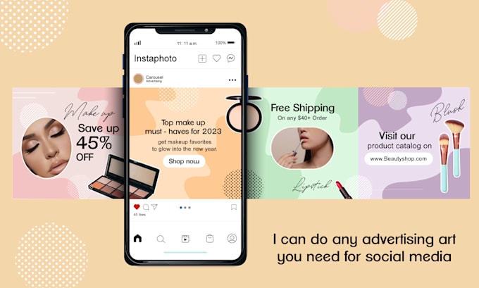 Design a amazing instagram posts for you by Helenrubio | Fiverr
