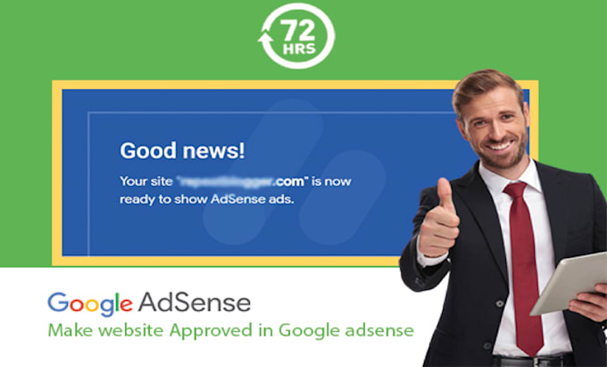 make your website approved in adsense
