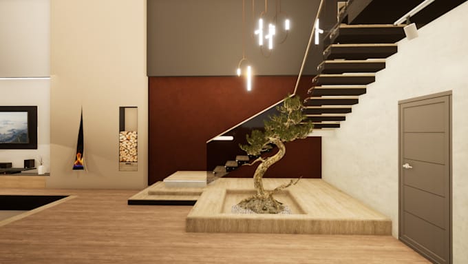 Create 2d floor plans, interior design and make realistic renders by ...