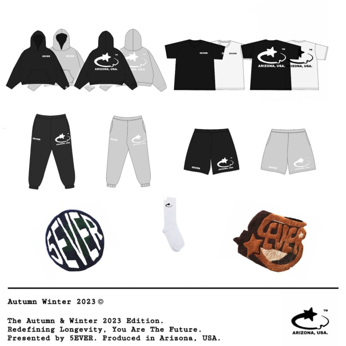 Create mock up designs for your clothing brand by Thereal5lias Fiverr
