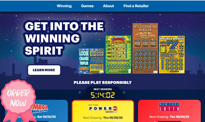 Design a responsive competition and raffle website by Dev shef Fiverr