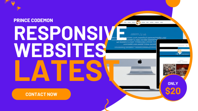 Create responsive website using html css and javascript by Prince ...