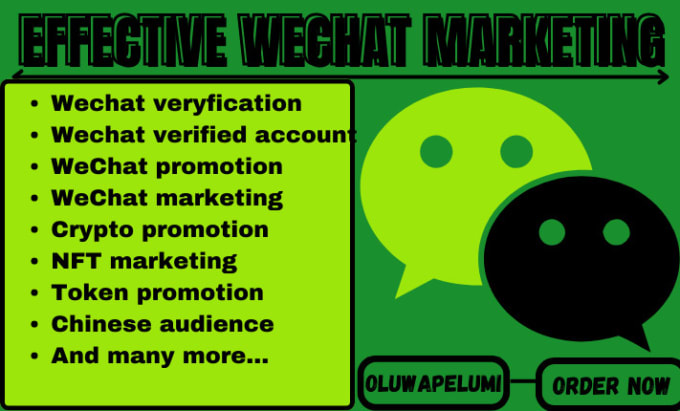 Do Wechat Veryfication Wechat Marketing Veryfied Wechat Account By Oluwapelumi001 Fiverr 