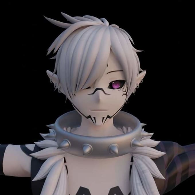 Do custom 3d model vr chat avatar, vr character, vrchat avatar, vr
