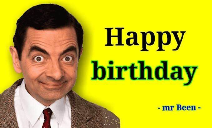 make happy birthday video with funny