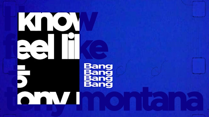 create professional lyric video for your song