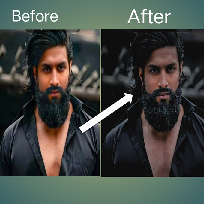 do remove background and photos editing and color change any