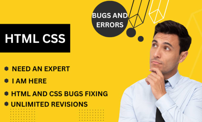 Fix bugs and errors in html and css on your website by Ranadevelopers ...