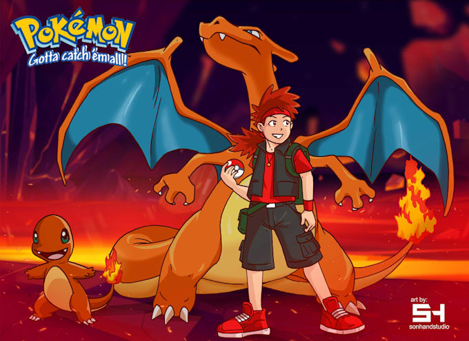 draw you to be a cool pokemon trainer