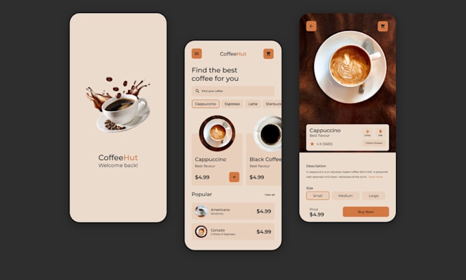 Do ui ux design for your mobile app and website by Brotech_pk | Fiverr