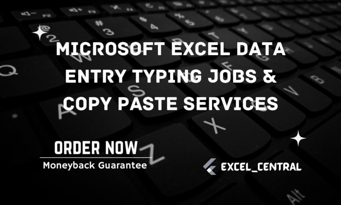 Do Excel Data Entry Typing Work Jobs Copy Paste In 24 Hours By Excelcentral Fiverr 8652