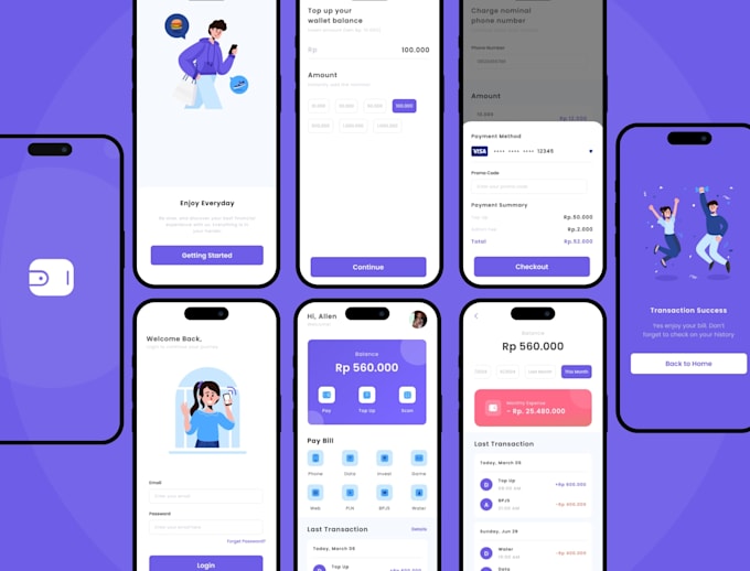 create mobile user interface design