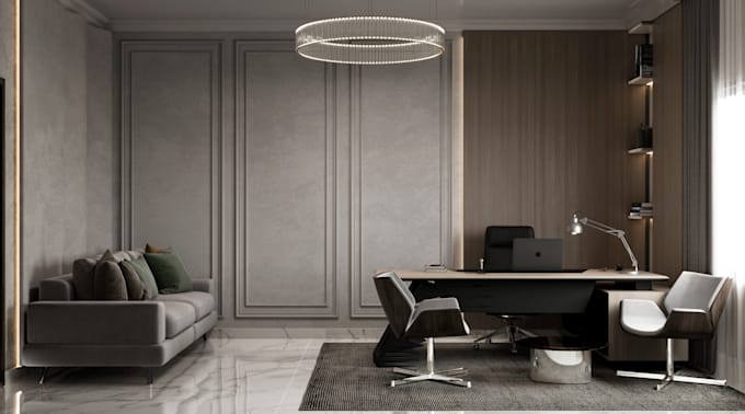 Create home and office interior design by Halamahmoud_ | Fiverr