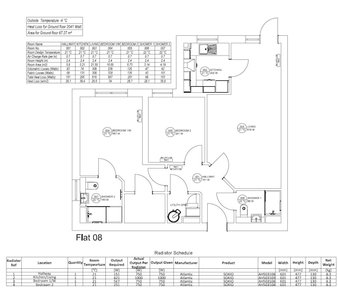 Do radiator selection with detail heat loss calculations by Richard5800