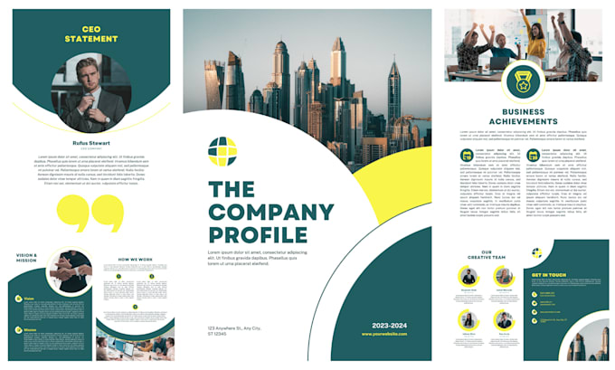 create booklet design or company profile design