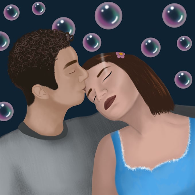 create a caricature of you and your loved ones for your christmas presents