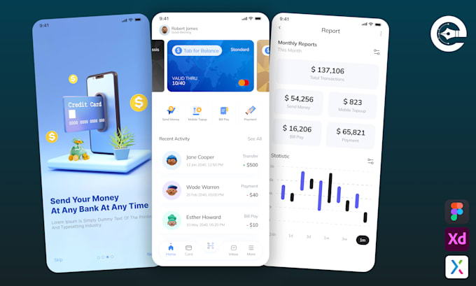 Do ui ux design for mobile app in android and ios by Epicdesign999 | Fiverr