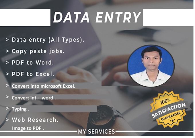 do data entry expert and admin support work