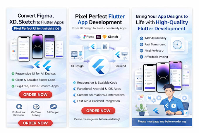 convert figma to flutter app