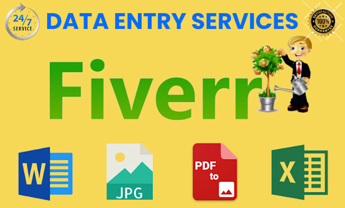 Do data entry, copy paste, web research, data collection, excel data ...