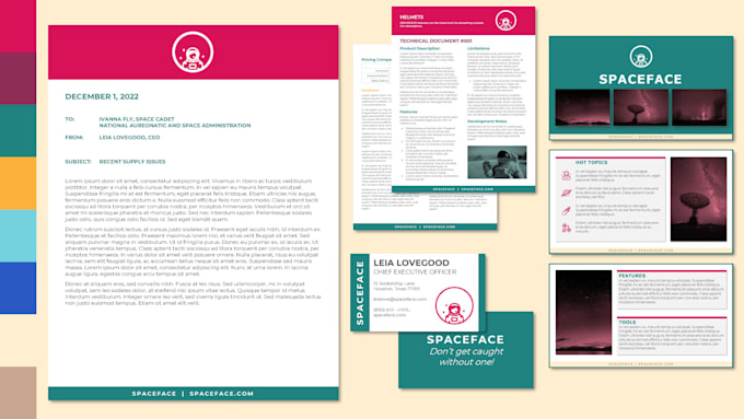 Create a branded word and ppt document suite by Addisonschopp Fiverr