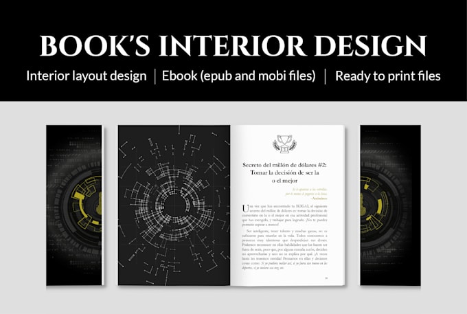 Design an original book layout and ebook files by Aranzagutierrez Fiverr