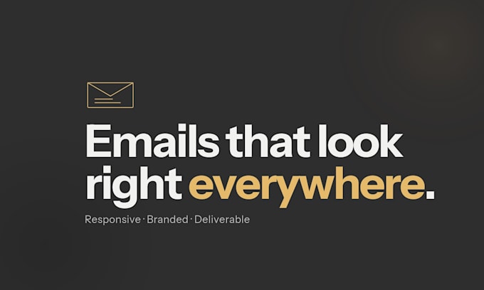 design responsive salesforce HTML email templates