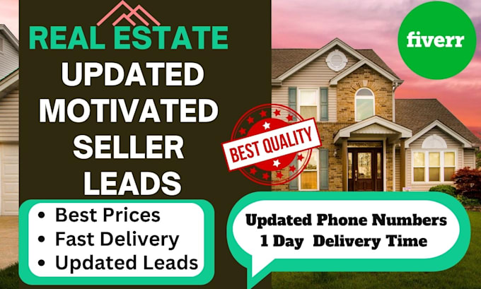 provide motivated seller real estate leads with skip tracing
