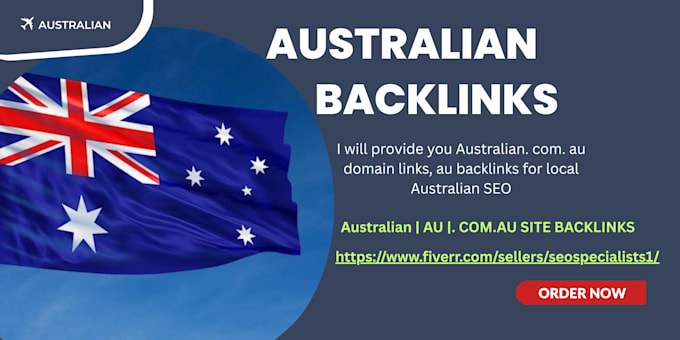 provide you top 60 australian backlinks to enhance your website visibility in au
