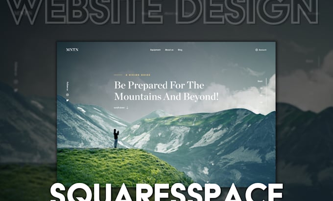 I will do a squarespace website design or redesign