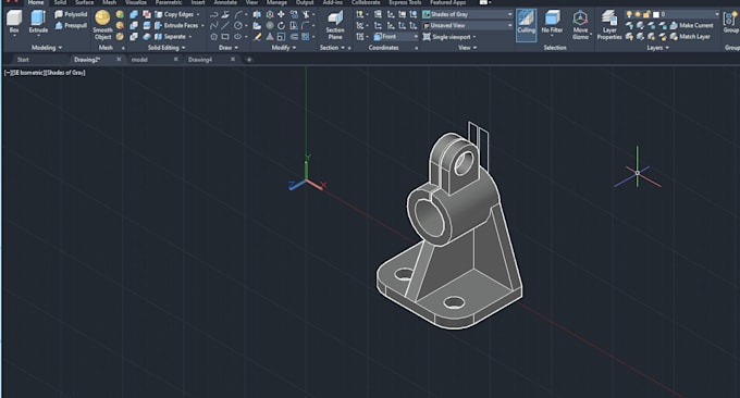 Do 2d, 3d engineering design in autocad by Bright0designs | Fiverr