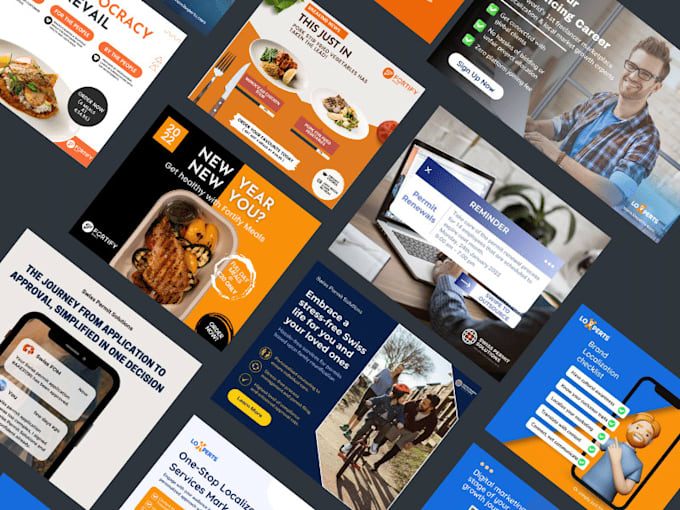 create attractive social media posts