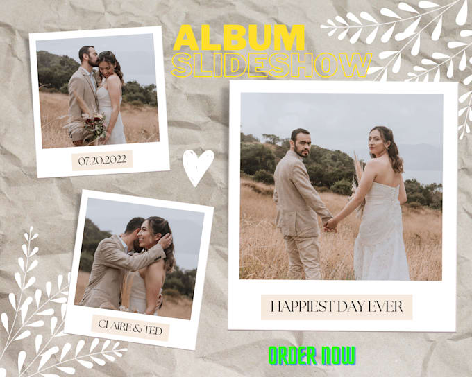 create wedding animated invitations save the date