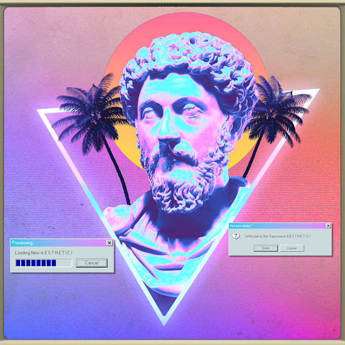 make custom, vaporwave, synthwave clothing design