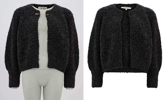 do photoshop manipulation, neck joint, image editing