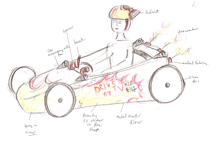 create quick digital pencil idea sketches