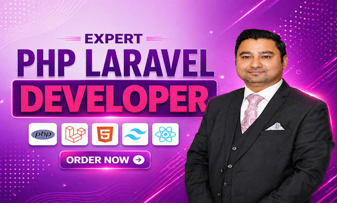build a custom PHP laravel web application for your business