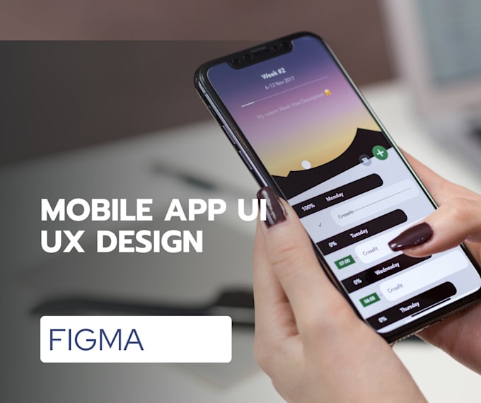 Design mobile app ui ux design in figma by Sariaamanat | Fiverr