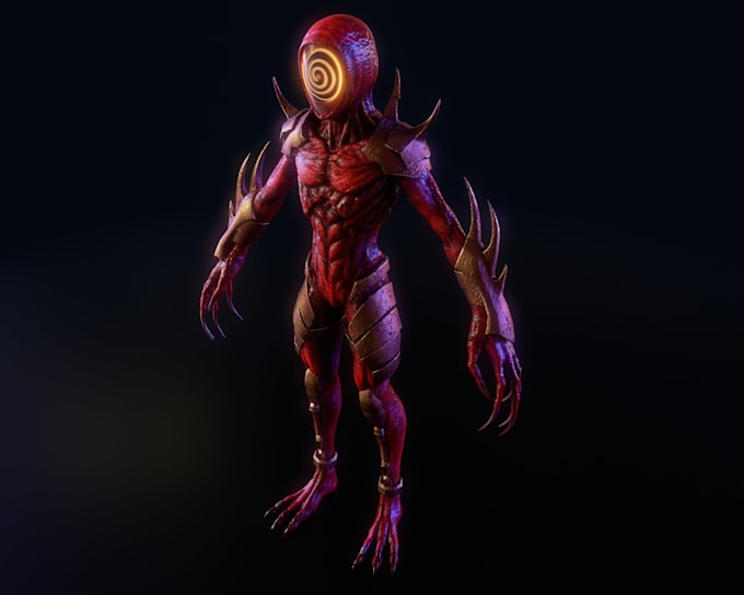3d model the best monster and creatures high quality
