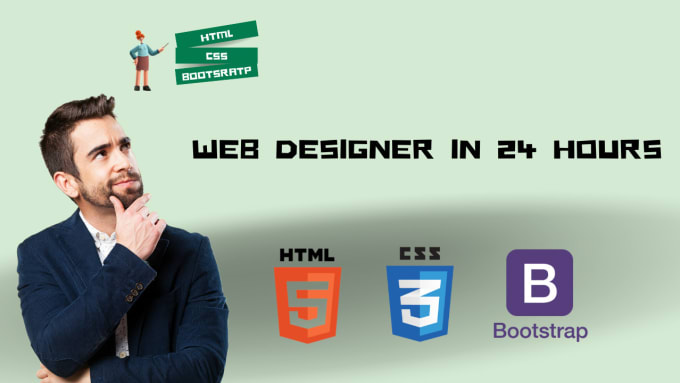 Develop Html Css And Bootstrap Responsive Website By Habiburrehma928 Fiverr 5097