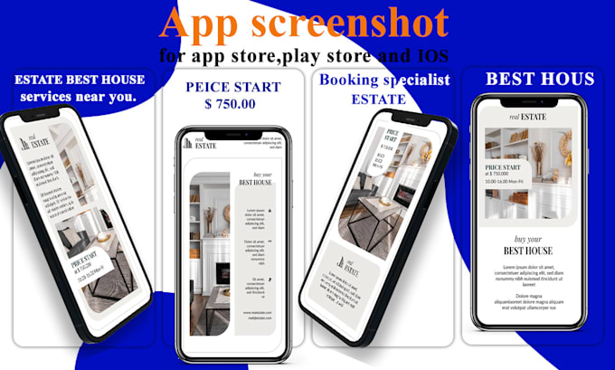 Design professional screenshots for app store and play store by ...