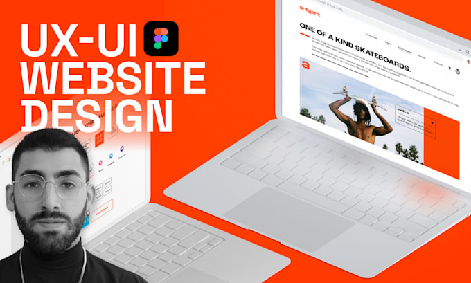 Design an aestethic and modern website ux ui in figma by ...