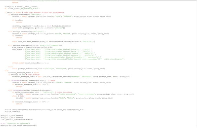 Write a basic python script for you by Msorkin | Fiverr