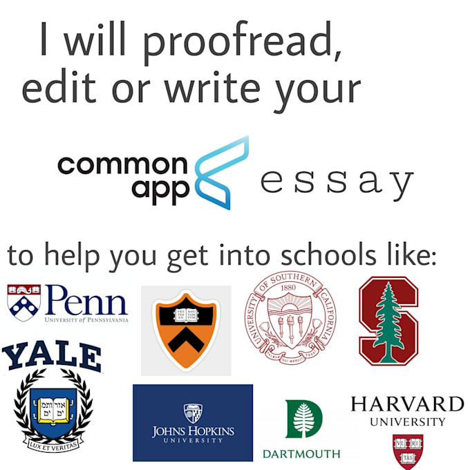 proofread your college application essay