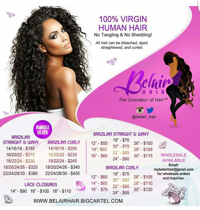 design your beauty saloon promotion flyer