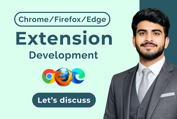 develop any browser extension like chrome or firefox addon