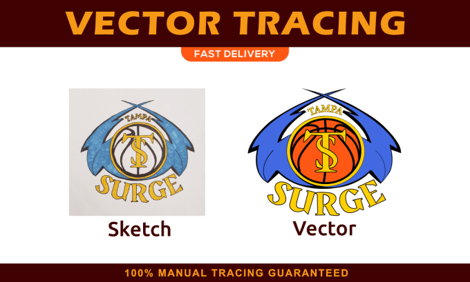 Do Vector Tracing Redraw Logo Sketch Or Image To Vector By Manikh197 Fiverr 