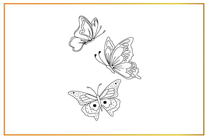 draw  animal line art