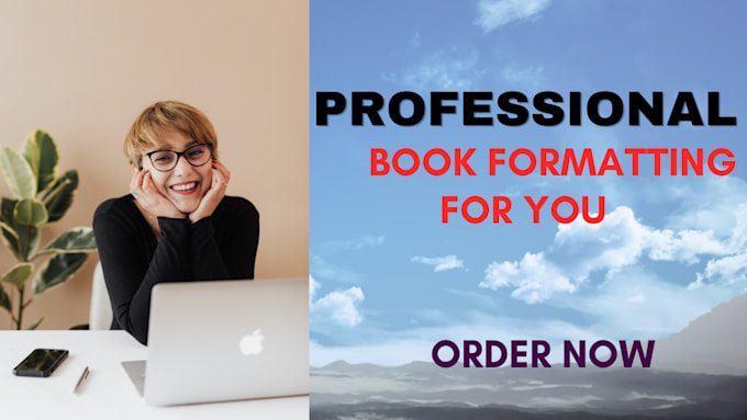 do ebook formatting, paperback formatting, book layout design